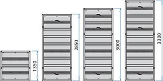 Высота рамного элемента