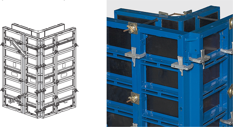 Внешняя угловая часть