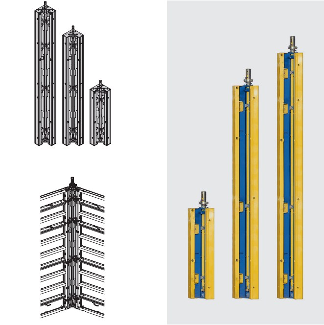 Распалубочный угол EM TOP